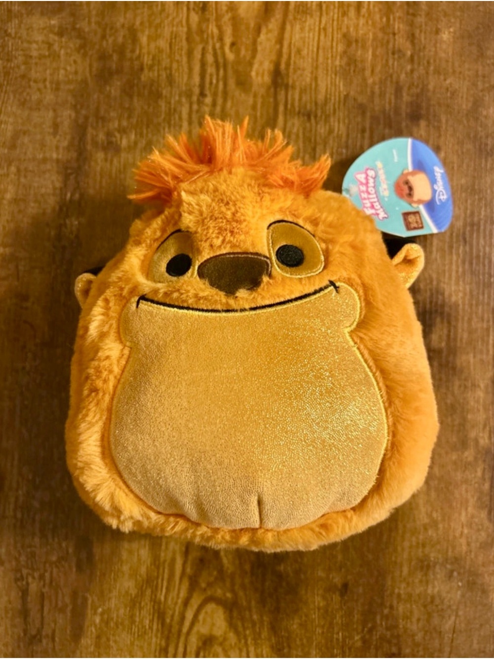 Disney Plush Timon in Orange and Gold - Soft Character Toy Squishmallow